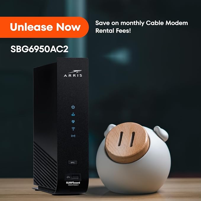 ARRIS Surfboard SBG6950AC2 DOCSIS 3.0 Cable Modem & AC1900 Wi-Fi Router - Image 10