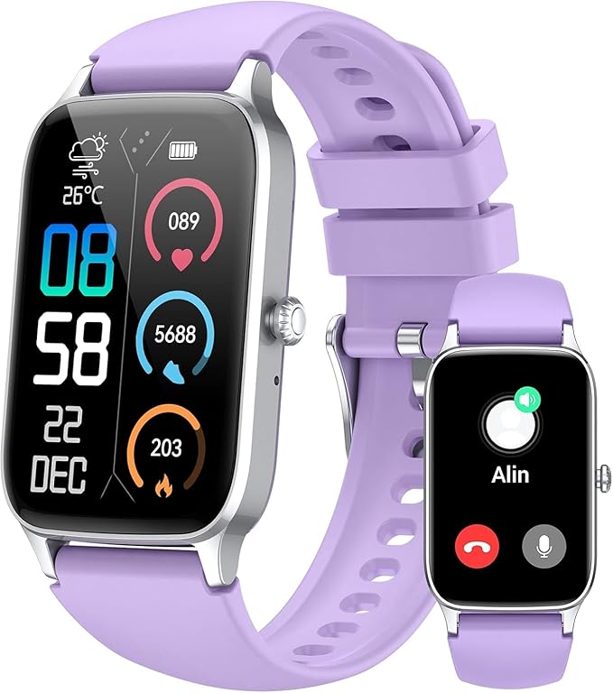 Smart Watch for Men Women, 1.57" Smartwatch, Fitness Tracker by Jugeman