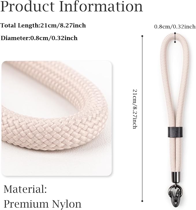 VOVMOEYA Camera Wrist Strap Rope, Camera Hand Strap Compatible - Image 2