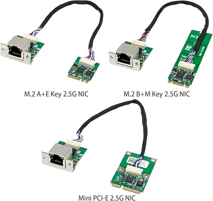 M.2 A+E Key to 2.5G Ethernet Adapter - Image 3