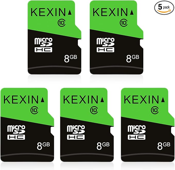 KEXIN 8GB Micro SD Card 5 Pack by Home