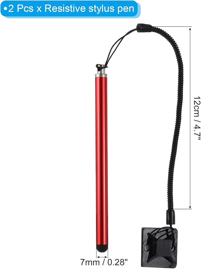 MECCANIXITY 2pcs Resistive Touch Screens Pen Resistance Pen - Image 2