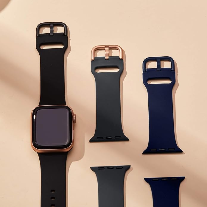Sport Band Compatible with Apple Watch Bands 49mm 46mm 45mm 44mm 42mm 41mm 40mm - Image 3