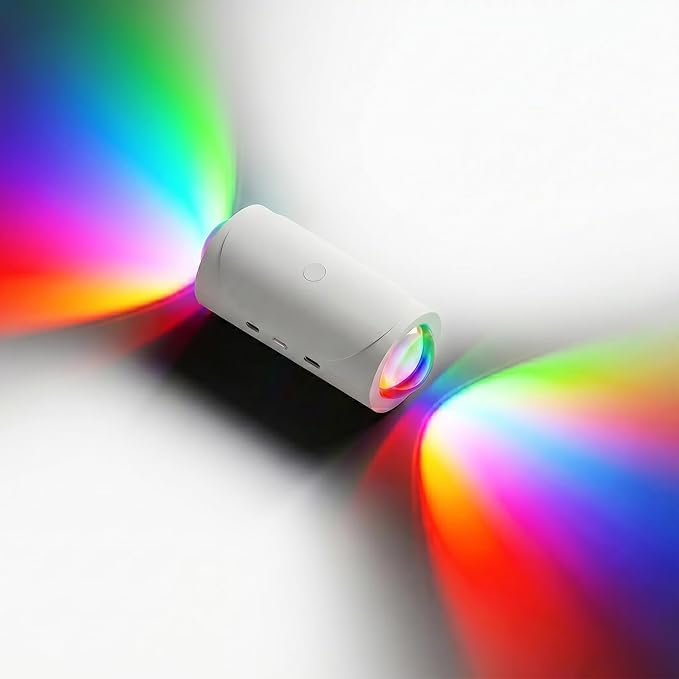 Rechargeable Motion Sensor Night Light, Magnetic RGB Color Changing LED Ambient by ZSYZDL