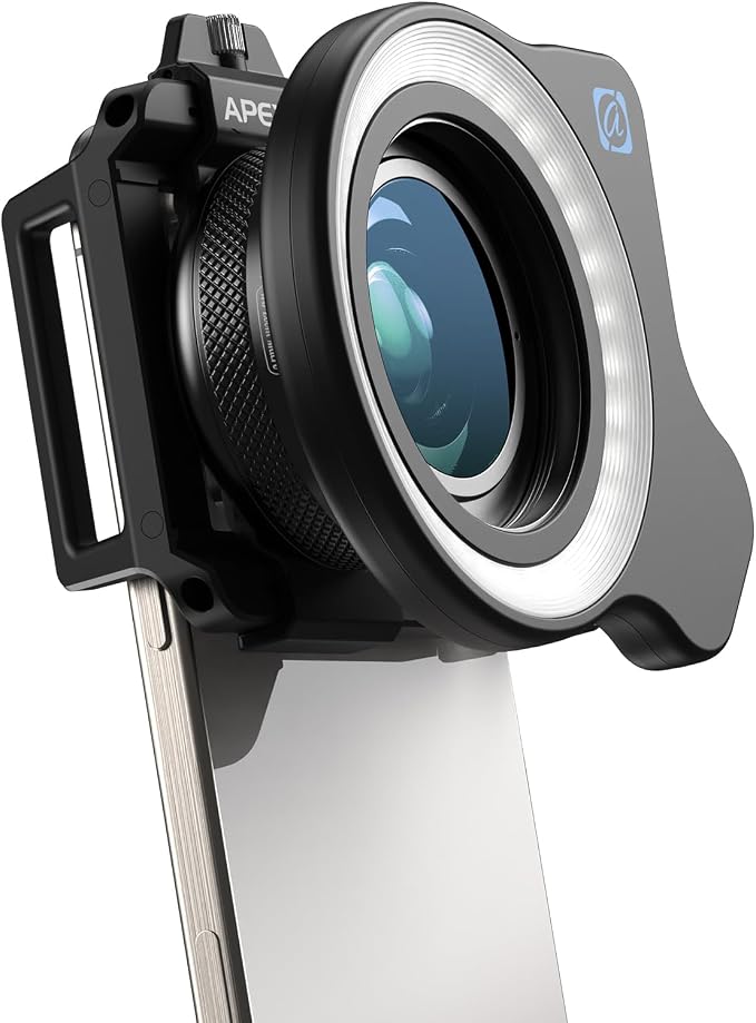 APEXEL 10-20X Macro Lens for iPhone & Android Phones | HD Photography Lens Kit by Apexel