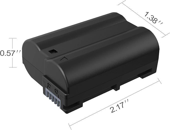 LP EN-EL15C Replacement Battery, 2200 mAh EN-EL15a/EN-EL15b Battery Compatible - Image 9