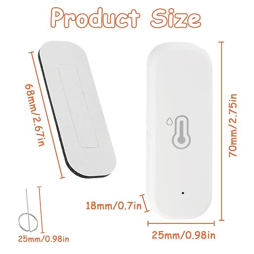 WiFi Hygrometer Thermometer Sensor, Indoor Outdoor Wireless Temperature - Image 2