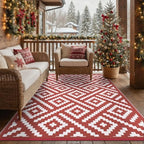 GENIMO Outdoor Rug, Waterproof Plastic Rugs by GENIMO