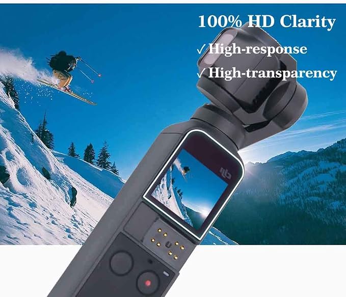 ULBTER Lens Screen Protector for DJI Osmo Pocket 4 / Pocket 3, Tempered Glass - Image 7
