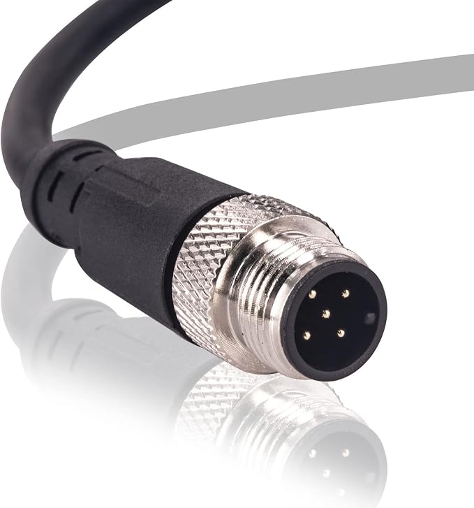 M12 Sensor Connector Aviation Cable - Image 2
