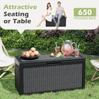 KAMABOKO Outdoor Storage Box, 65 Gallon Deck Box Outdoor Waterproof - Image 5