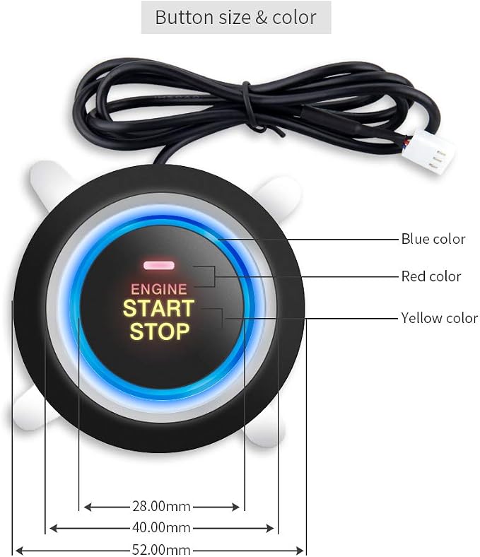 EASYGUARD EC003N-V-1 PKE Passive Keyless Entry Car Burglar Alarm Security Push - Image 5