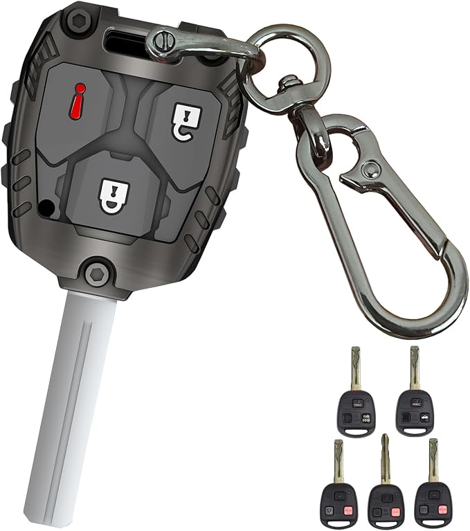 Keyless Entry Systems for Lexus Key Fob Cover Fits for Toyota FJ Cruiser Toyota by Rilnaewn