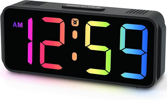 Peakeep Small Tiny Digital Alarm Clock Plug in by PEAKEEP