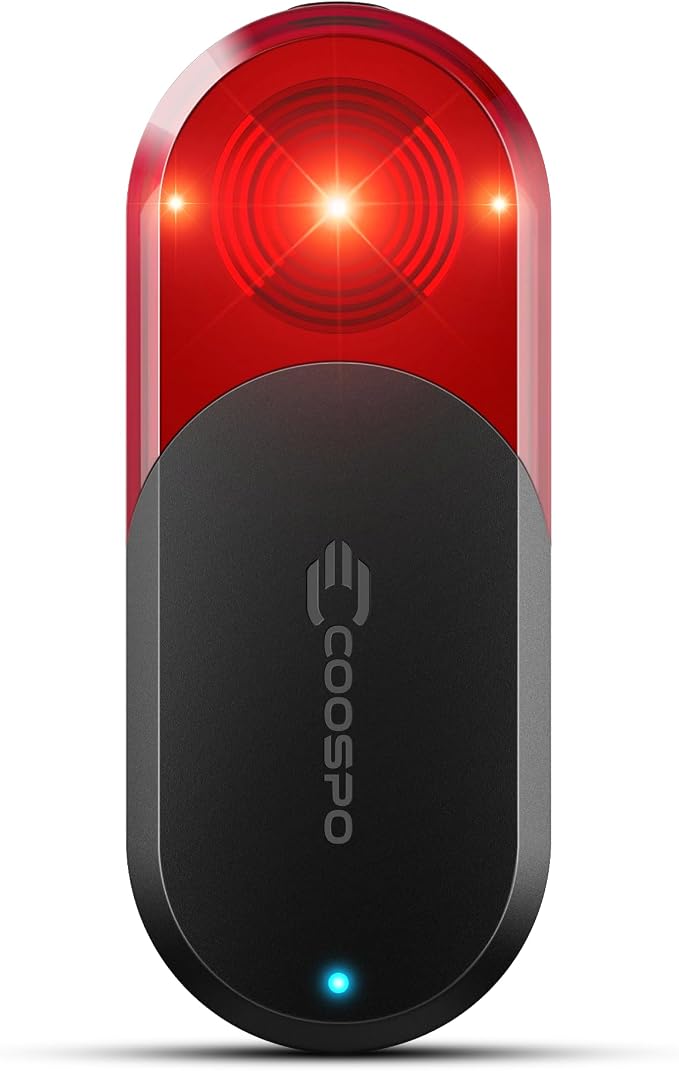 COOSPO TR70 Bike Radar Tail Light, Alerts by COOSPO