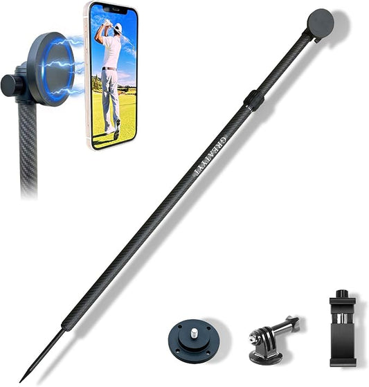 Carbon Fiber Monopod Golf Swing Recorder by GreatYYT