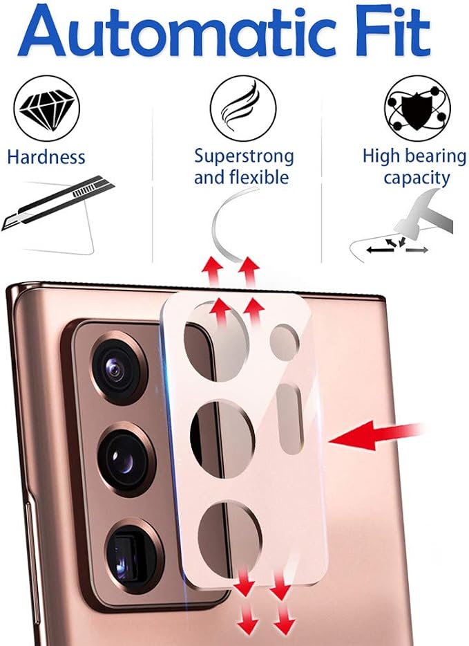 Suoman 3-Pack for Samsung Note 20 Ultra Camera Lens Protector - Image 4