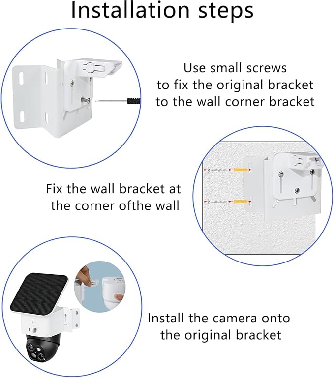 2 Pack Metal Mounting Corner Bracket - Image 4