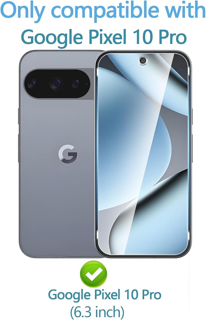 3 Pack for Google Pixel 10 Pro Screen Protector + Pixel 10 Pro Camera Lens - Image 9