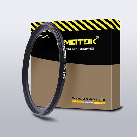 95mm Lens to 86mm Camera Lens Adapter, 95mm to 86mm Filter Step-Down Ring by AMOTOK
