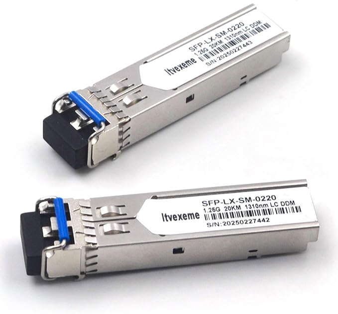 4 Pack 1.25G SFP Network Transceiver Module, 1000Base-LX Single Mode, 1310nm SMF - Image 5