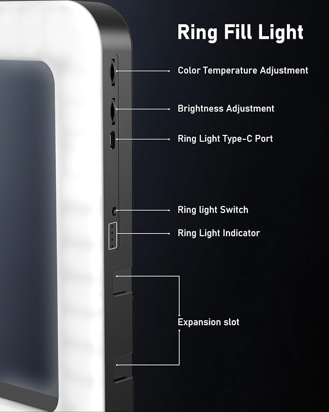 Smartphone Video Rig with LED Light, Ring Light - Image 7