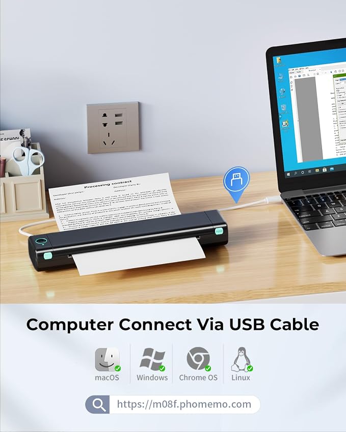 Phomemo Portable Printers Wireless - Image 4