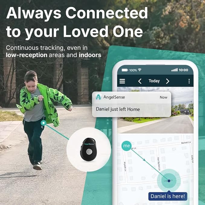AngelSense Safety Monitor with 1-Year Service Included | GPS Tracker - Image 4