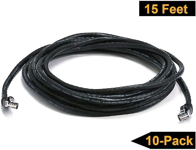 iMBAPrice 50' Cat5e Network Ethernet Patch Cable, 10 Pack - Image 6