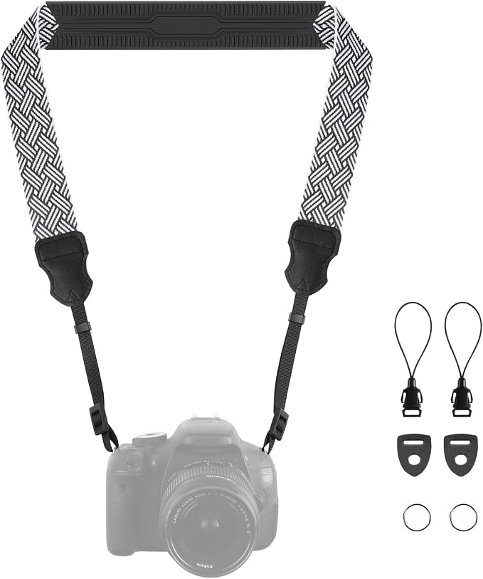 FIEIL Neck Strap Silicone Camera Straps by FIEIL