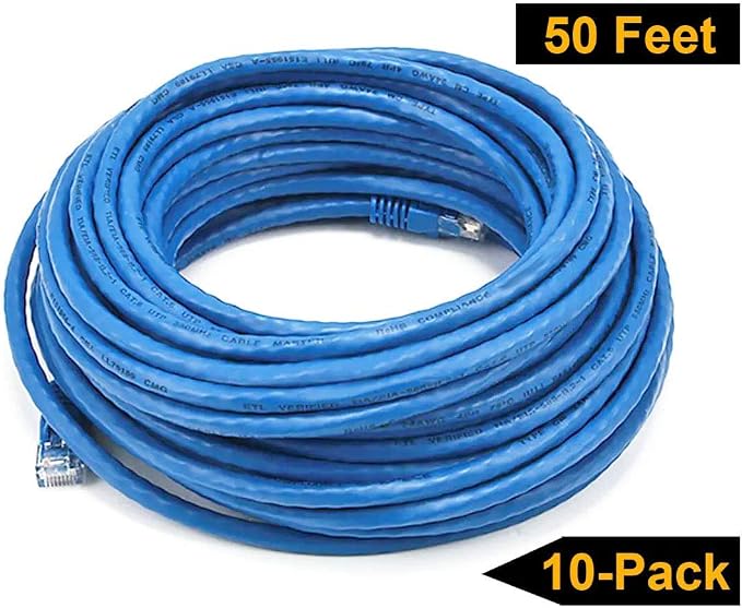 iMBAPrice - 3ft Cat5e Network Ethernet Patch Cable - Blue - Image 8