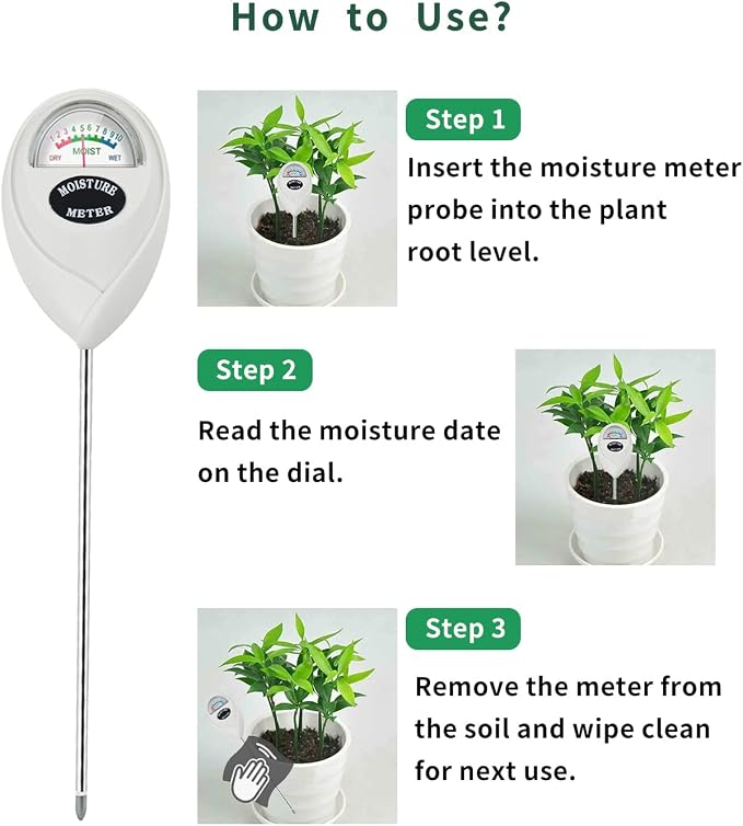 Censinda Soil Moisture Meter, 2 Pack Soil Moisture Monitor - Image 5