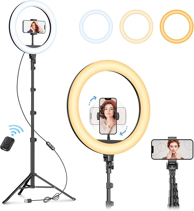 Weilisi 12" Selfie Ring Light by Weilisi