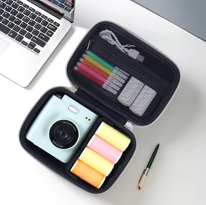 Carrying Case for Print Pods Mini Printer, Portable Mini Thermal Sticker Maker - Image 7