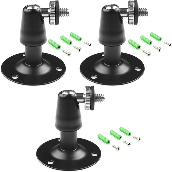 Camera Bracket Mount 3 Pcs Security Wall Mount by Unknown