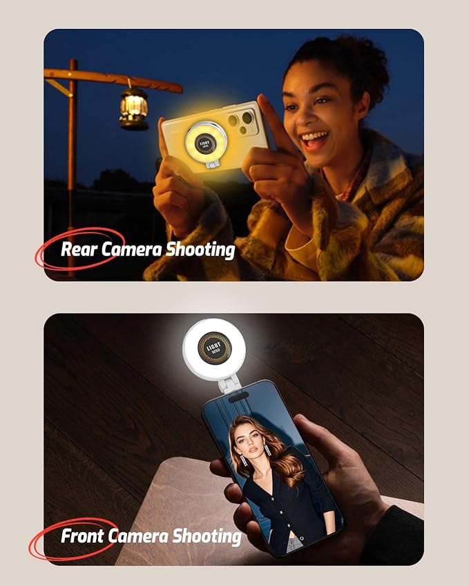 Magnetic Portable Selfie Light for iPhone - Image 5