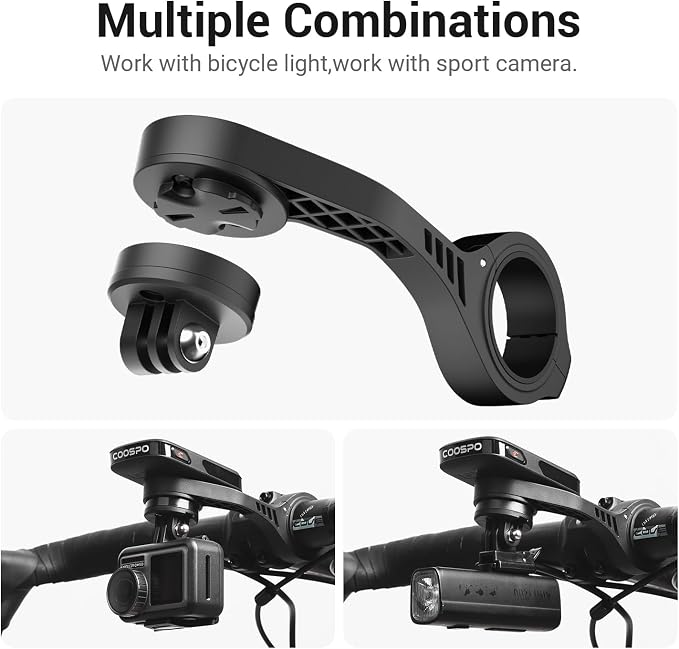 CooSpo Bike Computer Out Front Mount MT5S, Compatible - Image 4