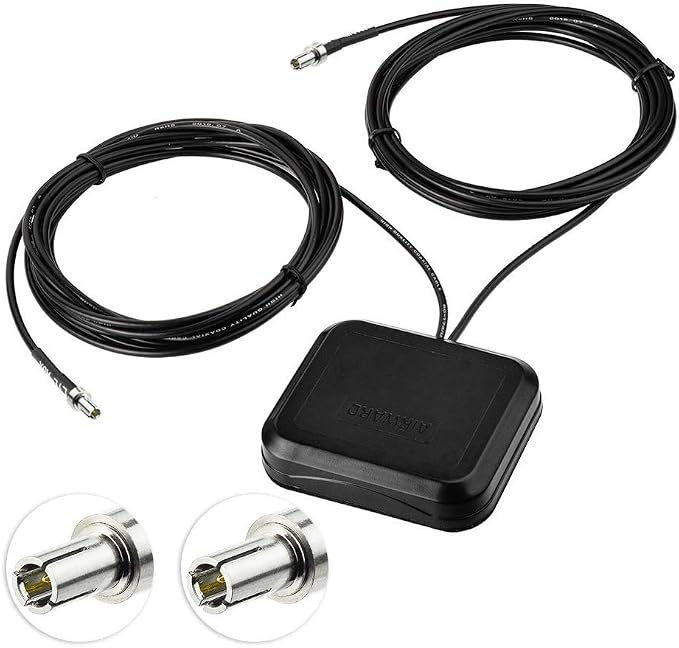 Superbat MIMO Antenna with 2 TS-9 Connectors Adhesive Mount Antenna by SUPERBAT