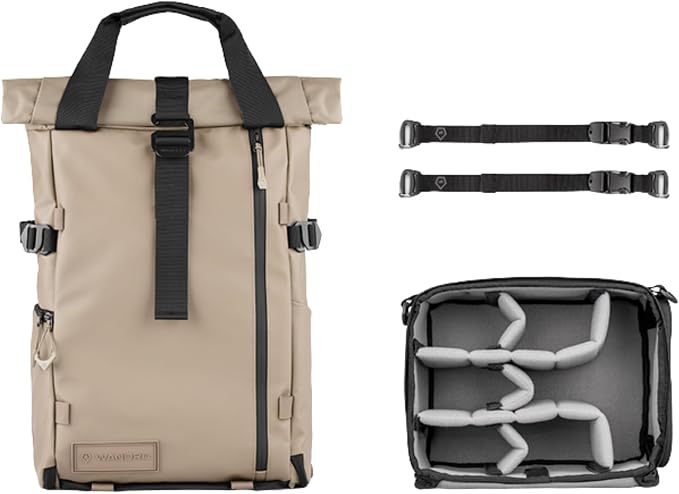 WANDRD PRVKE Rolltop 31L V4 Photography Bundle – Expandable Travel Camera by WANDRD