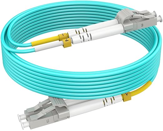 OM3 Fiber LC to LC 30m, Options 7in~500ft, Fiber Optic Cables 40GB LSZH by RamboCables