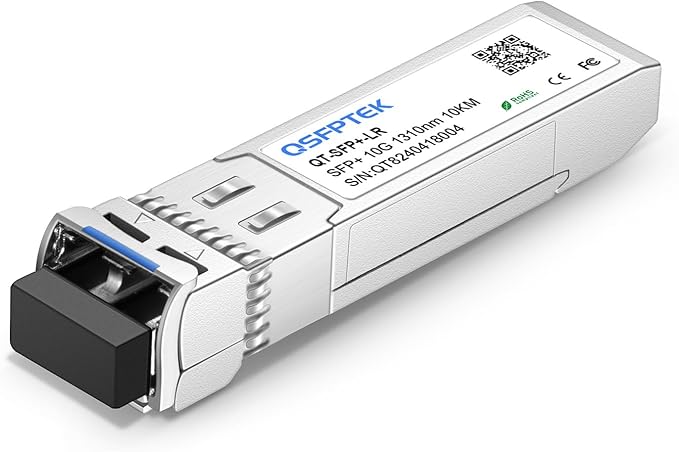10G LR SFP+ Module, 10GBASE-LR Gigabit Ethernet Optic Transceiver, 10GbE by QSFPTEK