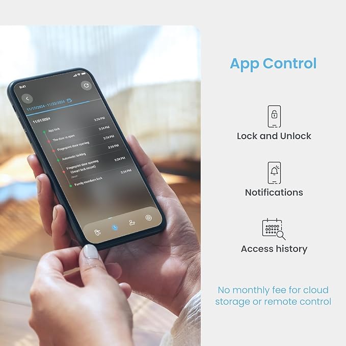 Lockly Vision Smart Lock, HD Video Doorbell Smart Locks - Image 6