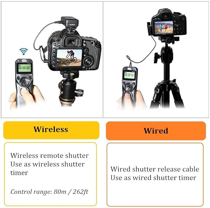 Pixel Timer Shutter Release TW283-N3 Wireless Remote Control Compatible - Image 4