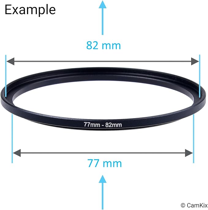 Step Up Lens Filter Adapter Rings - Image 3