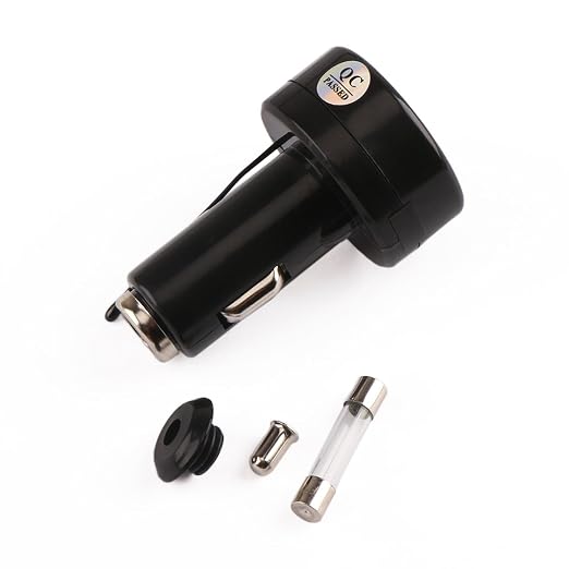 DROK Digital DC Voltage 10-170 Degree Fahrenheit Temperature Monitor Car - Image 6