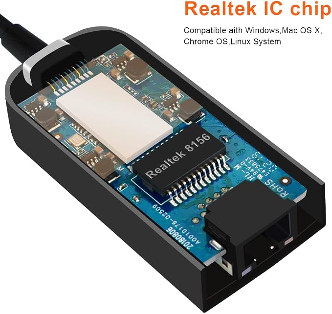CableCreation 2.5G Ethernet to USB Adapter, Gigabit LAN Dongle Compatible - Image 3