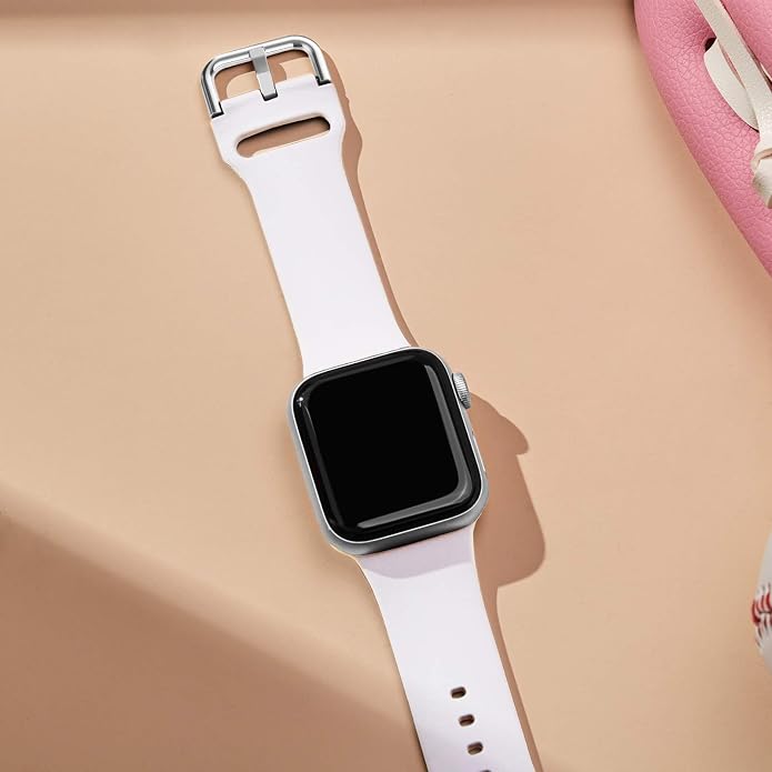 Sport Band Compatible with Apple Watch Bands 49mm 46mm 45mm 44mm 42mm 41mm 40mm - Image 2