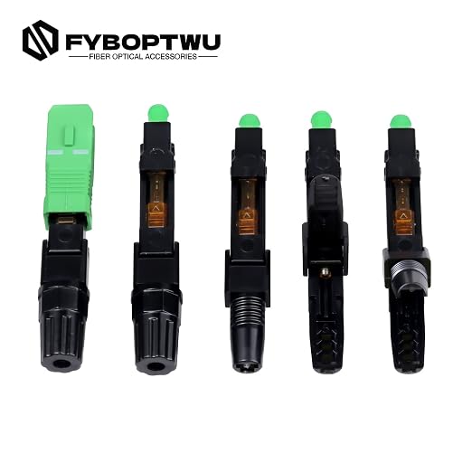 10 pcs SC-APC Fiber Optic Quick Assembly Connector Fiber Optic Fast Connectors - Image 3