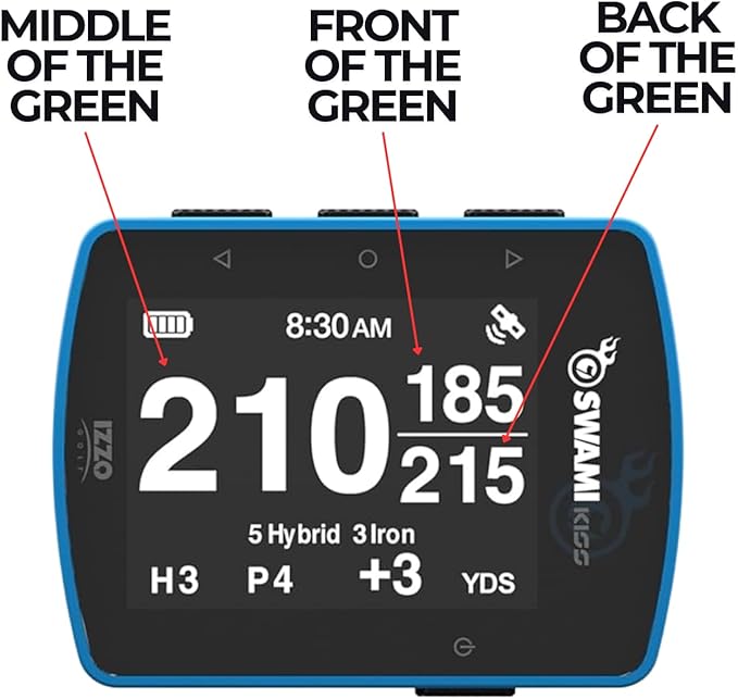 Swami KISS 2.0 Handheld Golf GPS Ragnefinder - Image 5
