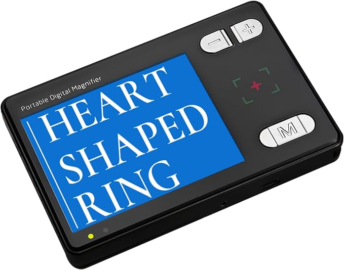 Digital Magnifier 3.5 Inch, 2X-32X Zoom Portable Digital Video Magnifier by RayHong